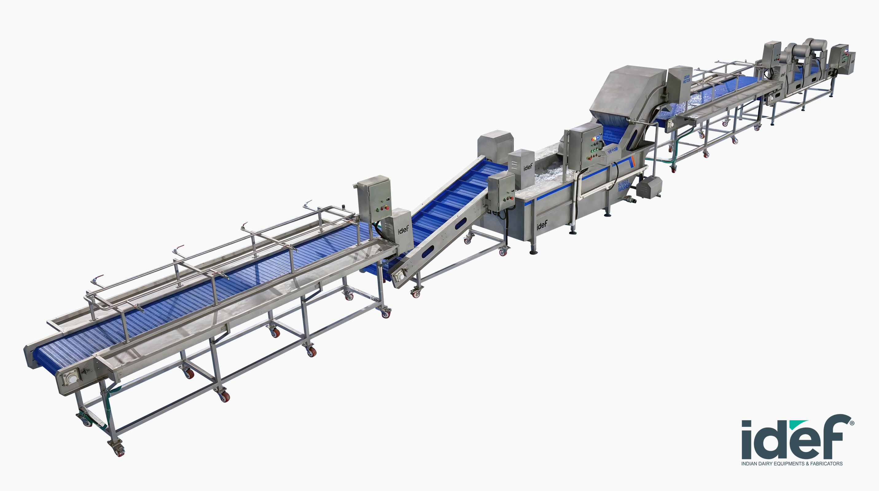 Fruits & Vegetables Washing & Drying Line 